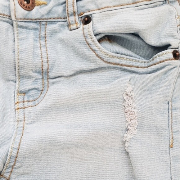 kids Lucky jeans Zoe skinny, distressed and torn size 12 - Picture 4 of 4